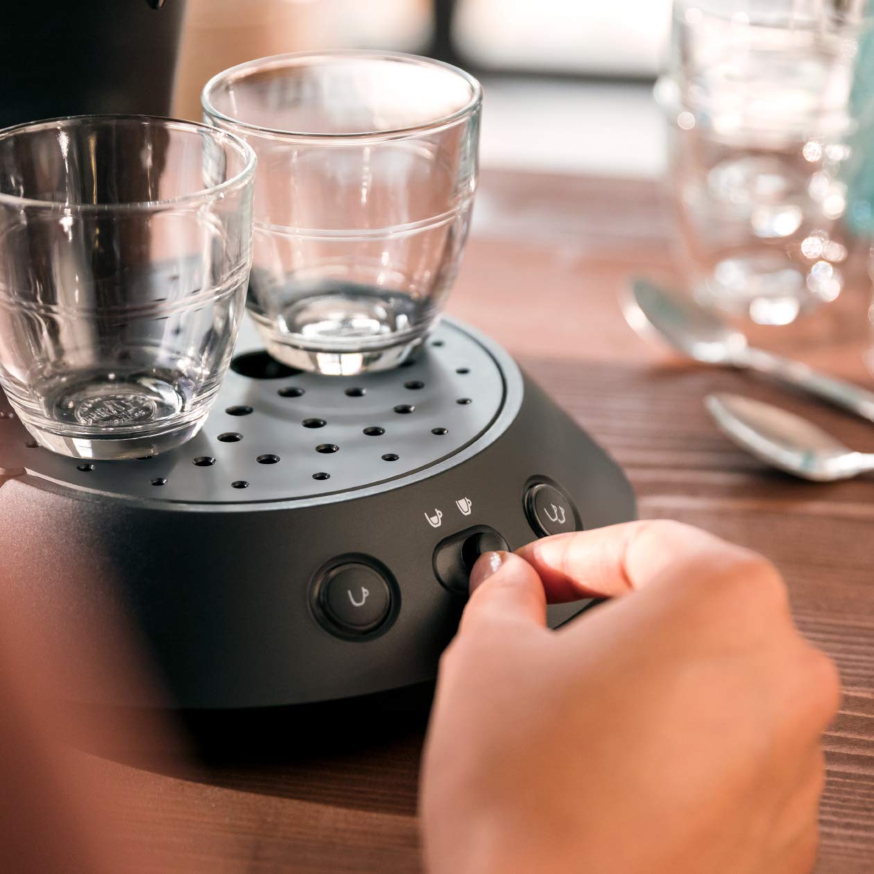 Cafetière SENSEO Original Plus CSA210/61 Noir Intense - Logivra