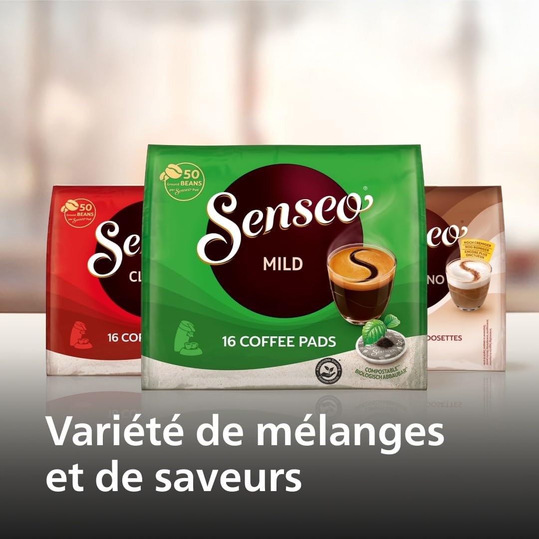 Machine à café à dosettes SENSEO Original Plus CSA210/35 Rouge Tendre - Logivra