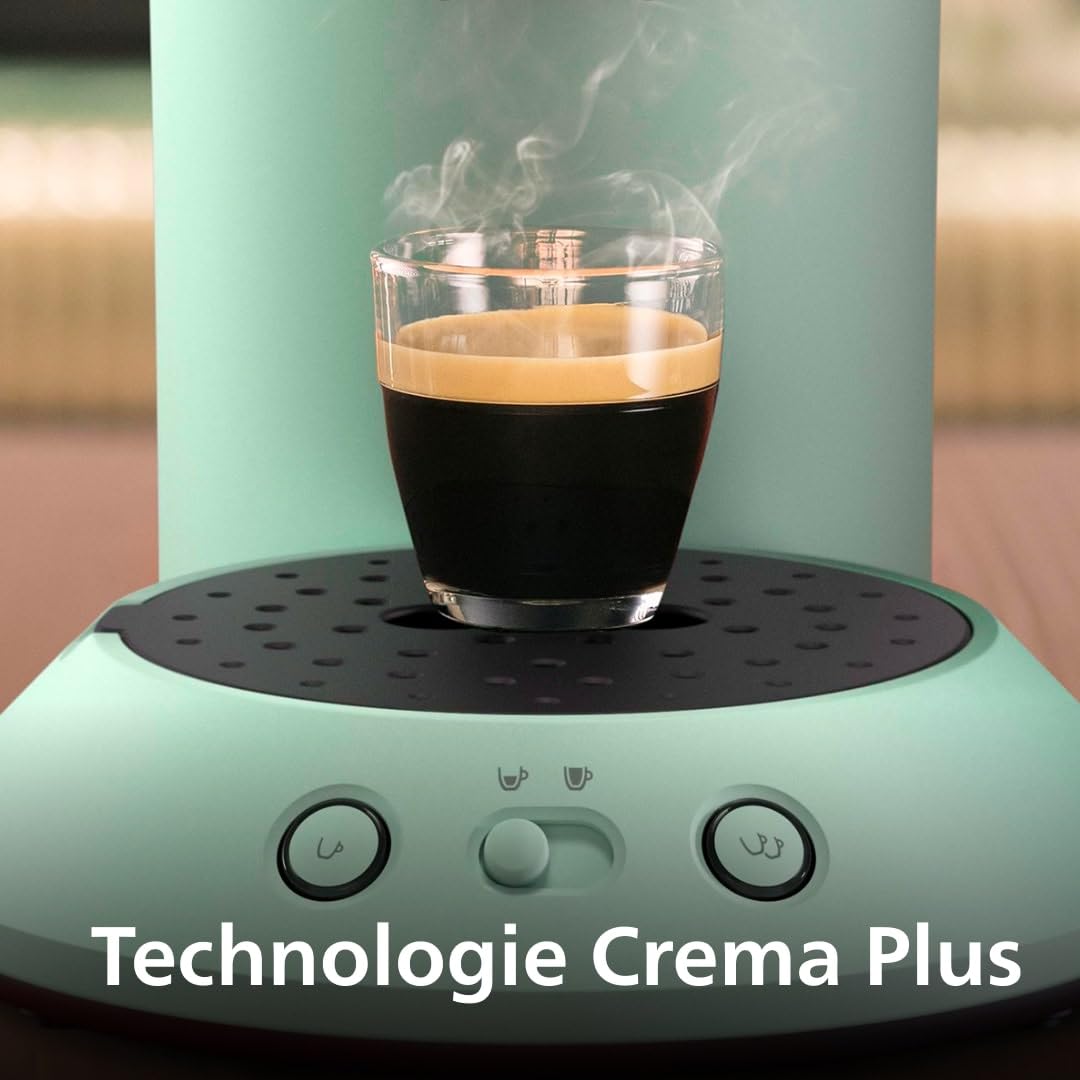 Machine à café à dosettes SENSEO Original Plus CSA210/80 Vert Désert - Logivra