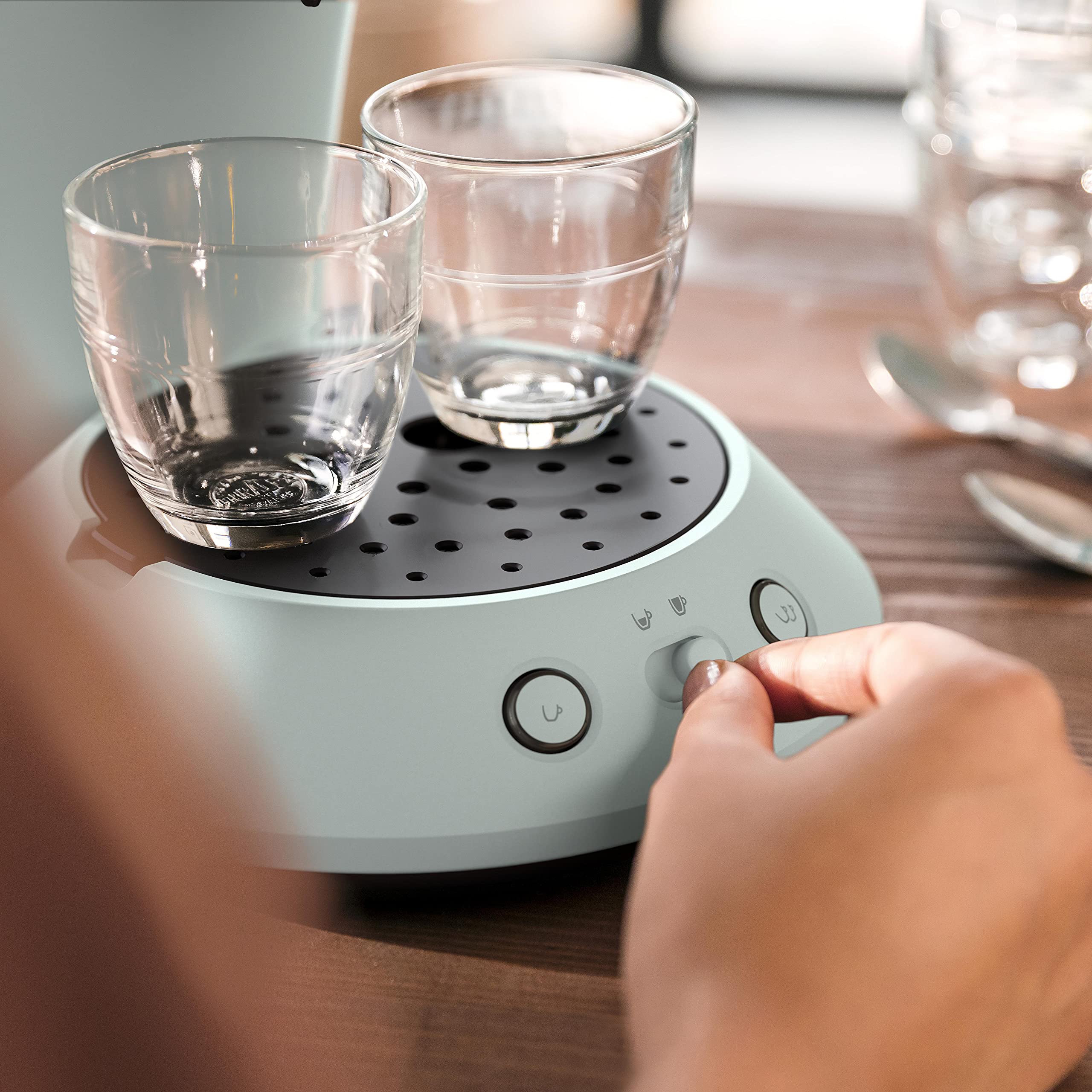 Machine à café à dosettes SENSEO Original+ CSA210/21 Menthe Pâle - Logivra